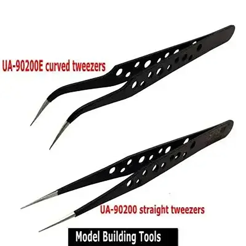 Ustar UA90200 90200E Combo Military Model Making Tool Anti-Static Tweezers Straight Elbow Model Building Tools DIY
Ustar UA90200 90200E Combo Military Model Making Tool Anti-Static Tweezers Straight Elbow Model Building Tools DIY