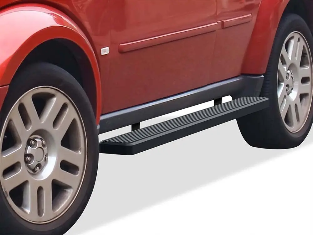 (6 дюймов) из нержавеющей стали с черным порошковым покрытием), подножки Nerf Bars, боковые ступеньки, совместимые с Dodge Nitro 2007-2012 гг. 
(6 дюймов) из нержавеющей стали с черным порошковым покрытием), подножки Nerf Bars, боковые ступеньки, совместимые с Dodge Nitro 2007-2012 гг.