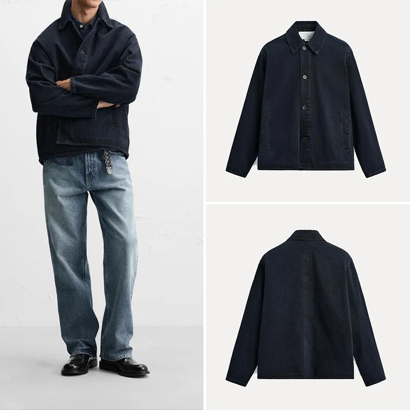 Весна 2024, мужское джинсовое пальто с воротником-стойкой, джинсовое пальто-стойка, верхняя одежда стандартной длины Urban Sle Long Sve
Весна 2024, мужское джинсовое пальто с воротником-стойкой, джинсовое пальто-стойка, верхняя одежда стандартной длины Urban Sle Long Sve