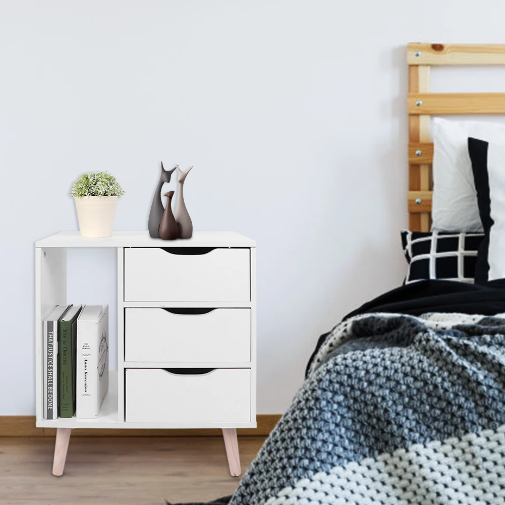 Free Standing Bedroom Bedside Table Night Stand Cabinet with Drawers Foot Storage Organizer
Free Standing Bedroom Bedside Table Night Stand Cabinet with Drawers Foot Storage Organizer