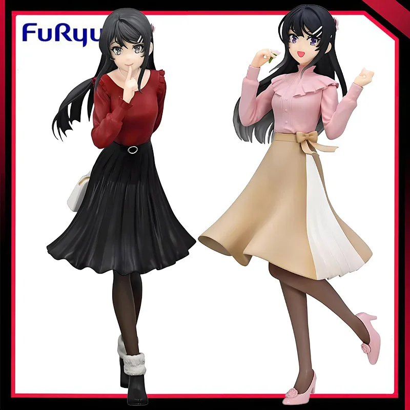 In Stock FuRyu Trio-Try-iT Sakurajima Mai 21cm Original Action Figure Rascal Does Not Dream of Bunny Girl Senpai Anime Model Toy
In Stock FuRyu Trio-Try-iT Sakurajima Mai 21cm Original Action Figure Rascal Does Not Dream of Bunny Girl Senpai Anime Model Toy