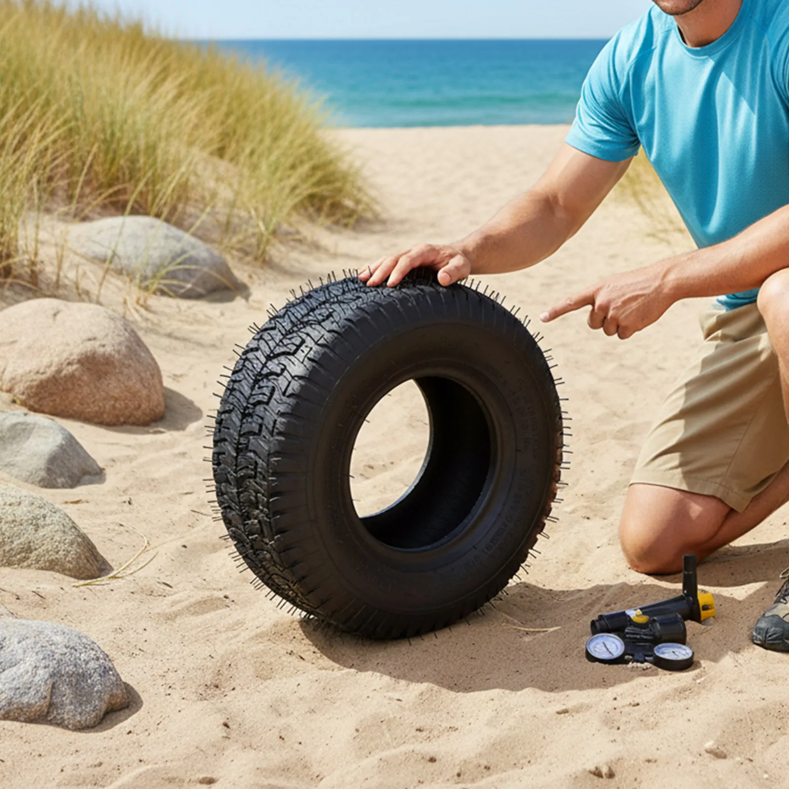 Black 30.5*11.2cm Inch Tire E-Scooters Electric Scooters Tire For Lawn Mowers 13 Inch Tire ATVs Wear-Resistant
Black 30.5*11.2cm Inch Tire E-Scooters Electric Scooters Tire For Lawn Mowers 13 Inch Tire ATVs Wear-Resistant