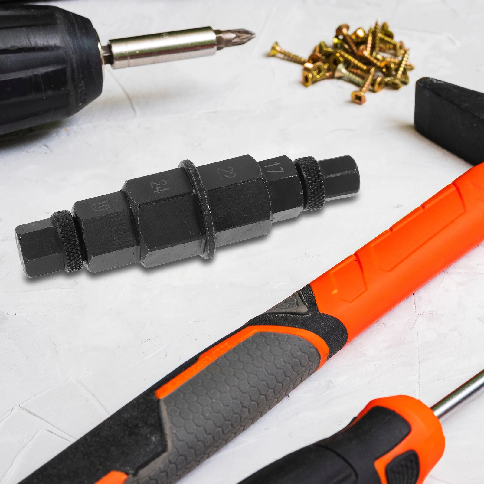 6-in-1 Axle Socket Tool for Motorcycle Front Spindle Wheel Removal Carbon Steel Repair Kit Tire Disassembly Accessories
6-in-1 Axle Socket Tool for Motorcycle Front Spindle Wheel Removal Carbon Steel Repair Kit Tire Disassembly Accessories