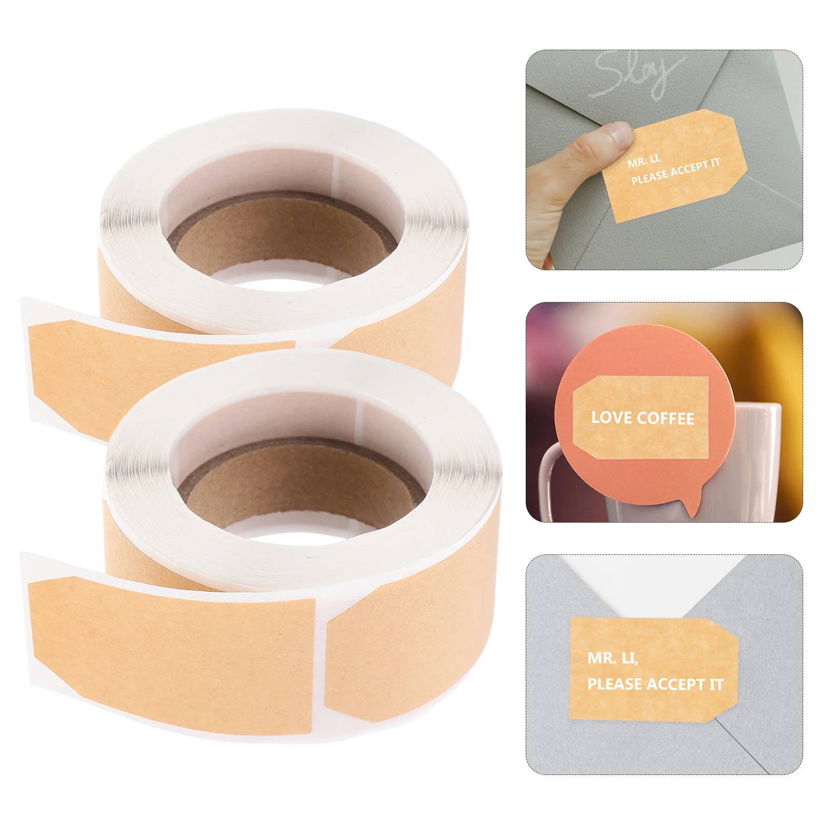 2 Rolls Kraft Paper Labels Blank Self-Adhesive Sorting Tags for Home Office Organization Multipurpose Name Label Stickers
2 Rolls Kraft Paper Labels Blank Self-Adhesive Sorting Tags for Home Office Organization Multipurpose Name Label Stickers