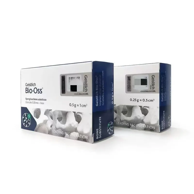 Dentistry Absorbable Biofilm Bone Meal 0.5g/Pc Periosteum Absorbable Biofilm Spongious Bone Substitute Bone Filling Material
Dentistry Absorbable Biofilm Bone Meal 0.5g/Pc Periosteum Absorbable Biofilm Spongious Bone Substitute Bone Filling Material