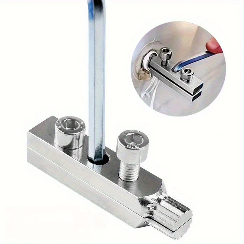 1Pc Broken Wire Extractor for Faucet Angle Valve 1/2" 3/4" Internal Thread Extractor Triangle Valve Head Screw Extractor
1Pc Broken Wire Extractor for Faucet Angle Valve 1/2" 3/4" Internal Thread Extractor Triangle Valve Head Screw Extractor