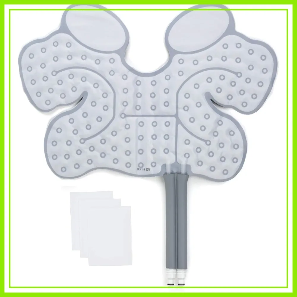 Cold Therapy Foot and Ankle Pad | Ergonomic Post-Op Pain & Swelling Relief | Compatible with Cryotherapy Machines | Includes Hose Connectors & Straps
Cold Therapy Foot and Ankle Pad | Ergonomic Post-Op Pain & Swelling Relief | Compatible with Cryotherapy Machines | Includes Hose Connectors & Straps