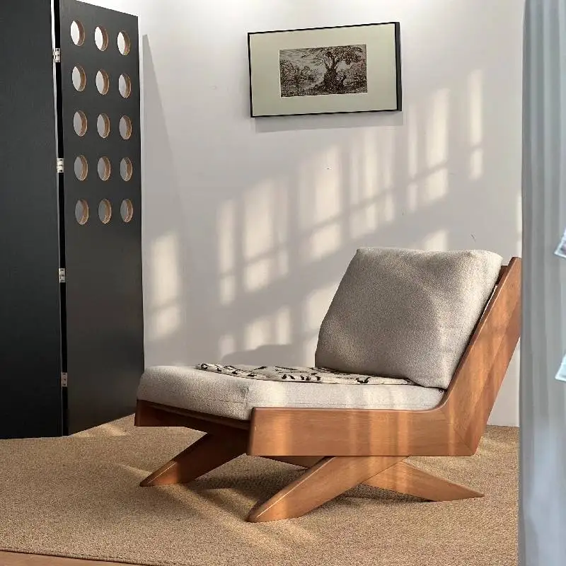 Wooden Luxury Living Room Chairs Modren Indoor Bedroom Lazy Living Room Chairs Balcony Design Sillas Para Sala Furniture Home
Wooden Luxury Living Room Chairs Modren Indoor Bedroom Lazy Living Room Chairs Balcony Design Sillas Para Sala Furniture Home