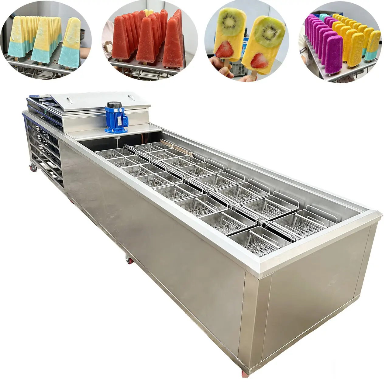 Commercial Stainless Steel Popsicle Mold Stick Ice Cream Bar Ice Pop Making Machine Ice Lolly Popsicle Machine
Commercial Stainless Steel Popsicle Mold Stick Ice Cream Bar Ice Pop Making Machine Ice Lolly Popsicle Machine