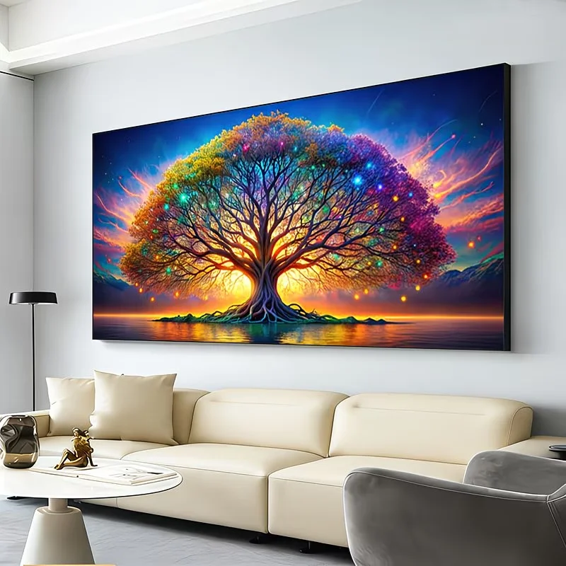Красочная гигантская алмазная вышивка «Жизнь дерева» 5D, ручная работа, DIY, алмазная мозаика, вышивка, полная квадратная/круглая вышивка, декор для дома
Красочная гигантская алмазная вышивка «Жизнь дерева» 5D, ручная работа, DIY, алмазная мозаика, вышивка, полная квадратная/круглая вышивка, декор для дома