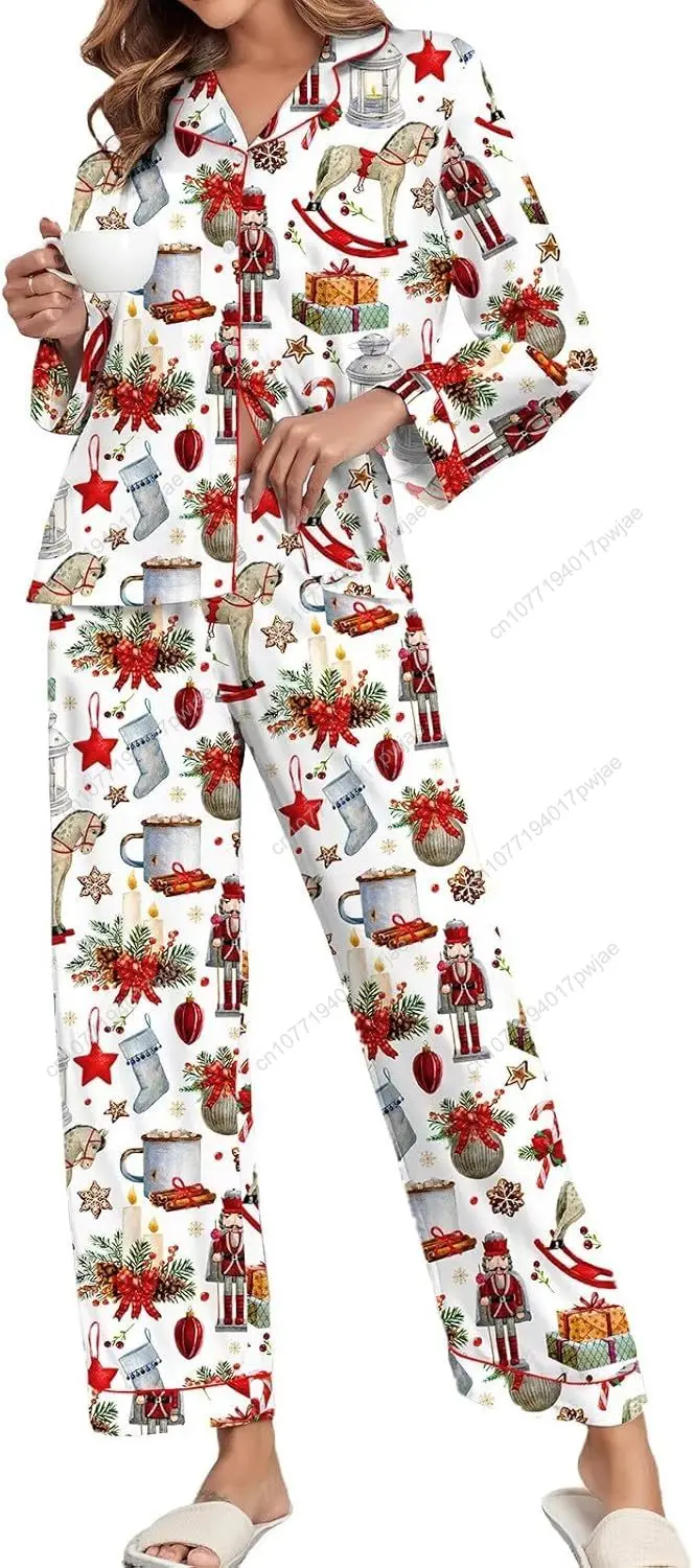 Brosloth Women's Silk Satin Pajamas Pjs Sets Cute Lace Pattern Two Piece Loungewear Set Button Up Pajamas Sleepwear Black
Brosloth Women's Silk Satin Pajamas Pjs Sets Cute Lace Pattern Two Piece Loungewear Set Button Up Pajamas Sleepwear Black