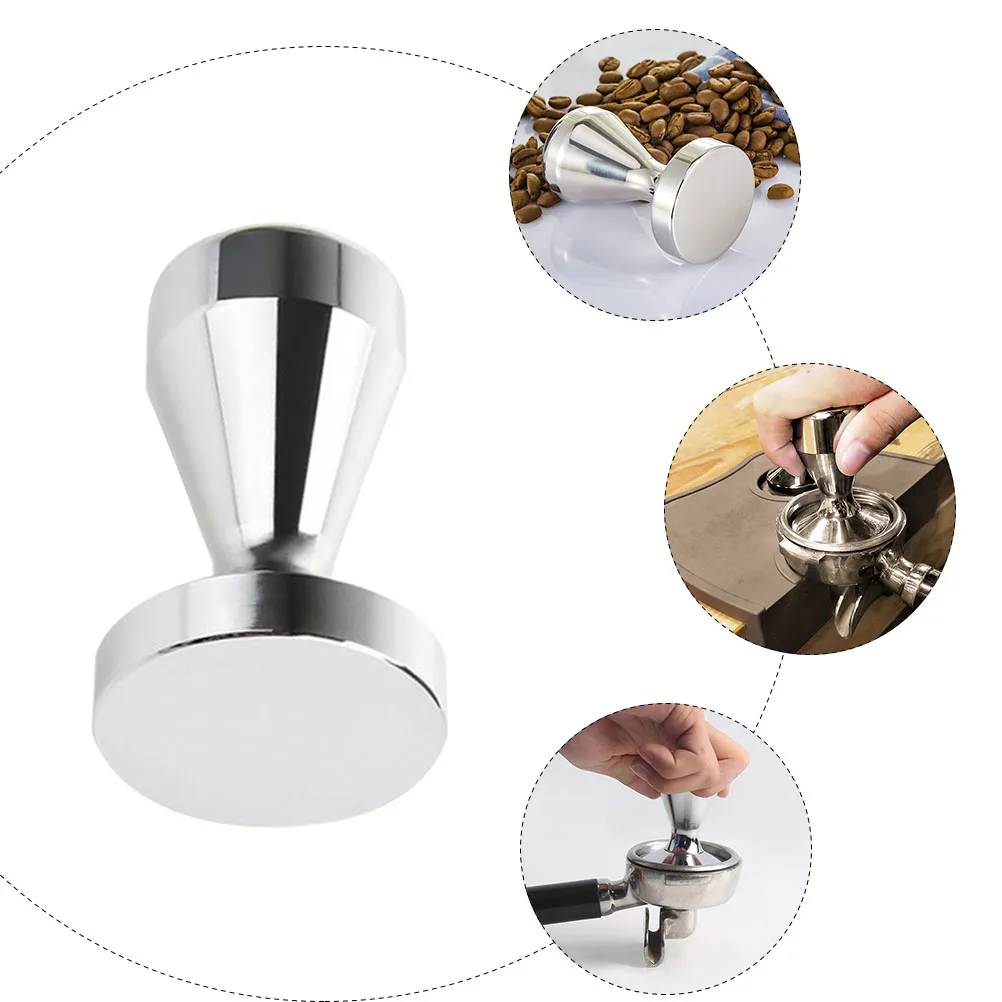 Stainless Steel Coffee Tamper Practical Flat Base Ergonomic Design Comfortable Use Coffee Pressing Tool for Home Cafe
Stainless Steel Coffee Tamper Practical Flat Base Ergonomic Design Comfortable Use Coffee Pressing Tool for Home Cafe
