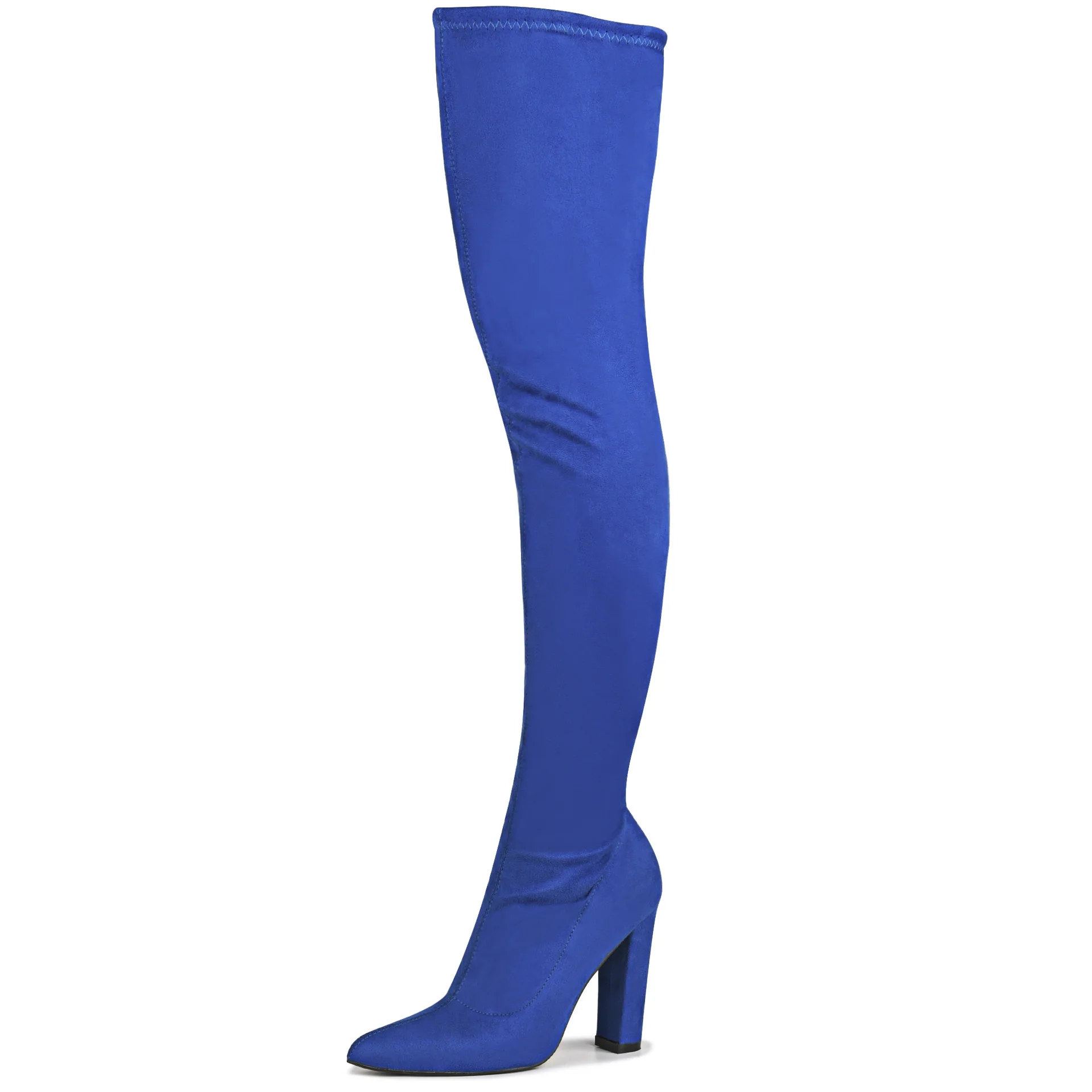 TIME 2022 Spring New Products Elastic Solid Color Suede Thick Heel Boots Sexy Pointed Toe Over-the-knee Women's Boots
TIME 2022 Spring New Products Elastic Solid Color Suede Thick Heel Boots Sexy Pointed Toe Over-the-knee Women's Boots