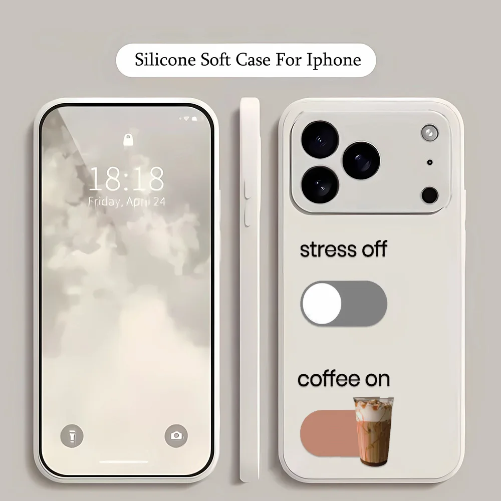Coffee time Phone Case for iPhone17ProMax/17Pro/17/16/16Pro/15/14/13/12/11/Pro/Plus Fashion Friend Gift Aesthetic Phone Case
Coffee time Phone Case for iPhone17ProMax/17Pro/17/16/16Pro/15/14/13/12/11/Pro/Plus Fashion Friend Gift Aesthetic Phone Case