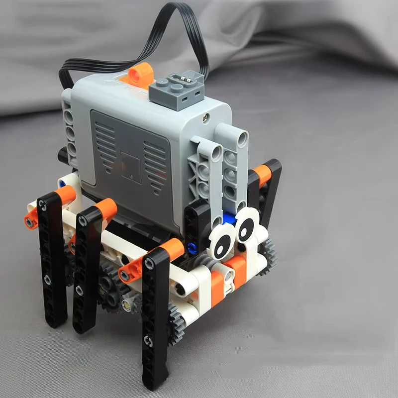Building Block Power Function Motor Parts 6-legged Walking Robot Bionic Spider Diy Puzzle Kids Toys
Building Block Power Function Motor Parts 6-legged Walking Robot Bionic Spider Diy Puzzle Kids Toys