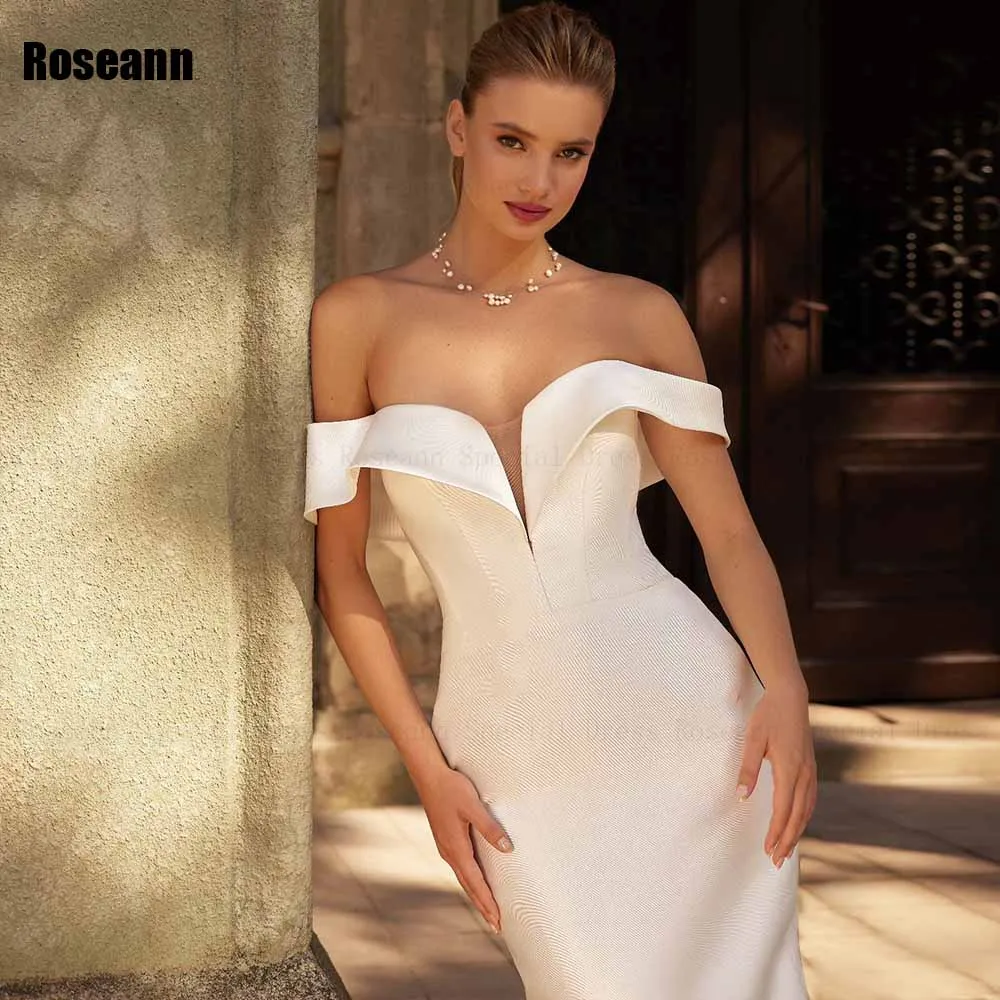 Fashion 2024 New Mermaid Wedding Dress Sleeveless Off-The-Shoulder Open Back Satin Bride Dresses Floor Length robe de mariée
Fashion 2024 New Mermaid Wedding Dress Sleeveless Off-The-Shoulder Open Back Satin Bride Dresses Floor Length robe de mariée