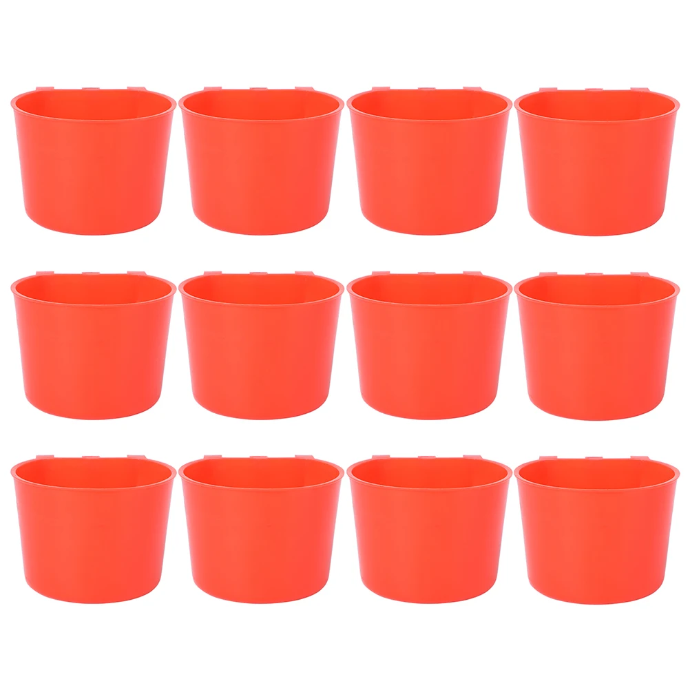 12 Pcs Red Bird Food Bowl Parrot Feeder Easy Install Remove Durable Cage Supplies Water Bowls Feeding Dispenser 
12 Pcs Red Bird Food Bowl Parrot Feeder Easy Install Remove Durable Cage Supplies Water Bowls Feeding Dispenser