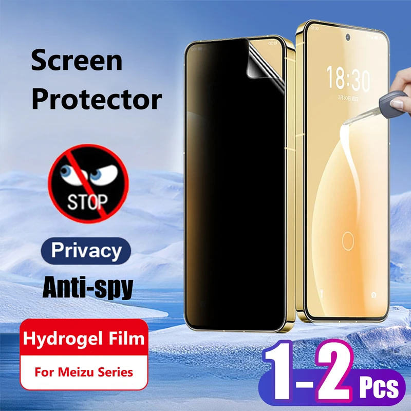 For Meizu21 Meizu 21 20 Pro Infinity Note Classic Anti Spy Hydrogel Film Full Cover Privacy Soft Screen Protector
For Meizu21 Meizu 21 20 Pro Infinity Note Classic Anti Spy Hydrogel Film Full Cover Privacy Soft Screen Protector