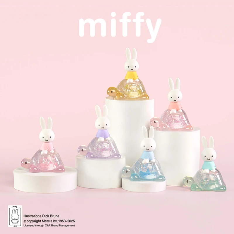 Genuine Miffy Turtle Series Blind Box Collectible Figures - Adorable Transparent Glitter Desk Accessories Car Decor Gifts
Genuine Miffy Turtle Series Blind Box Collectible Figures - Adorable Transparent Glitter Desk Accessories Car Decor Gifts