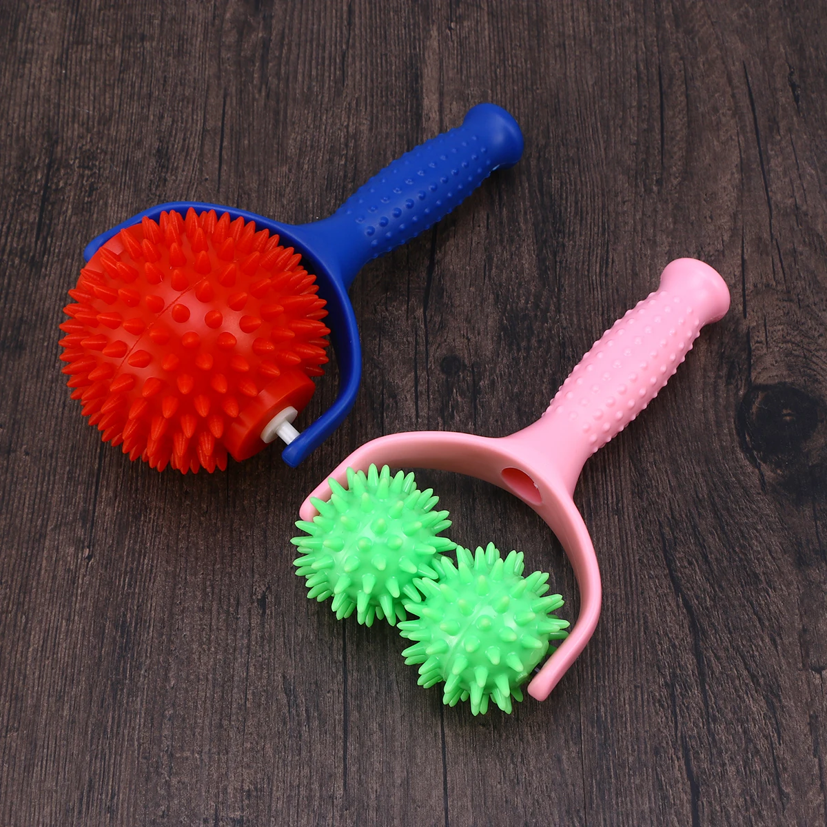 2pcs Roller Massager Portable Body Massage Roller Tool Ergonomic Non-Slip For Home Office Shoulder Back Pain Relief Blue Pink
2pcs Roller Massager Portable Body Massage Roller Tool Ergonomic Non-Slip For Home Office Shoulder Back Pain Relief Blue Pink
