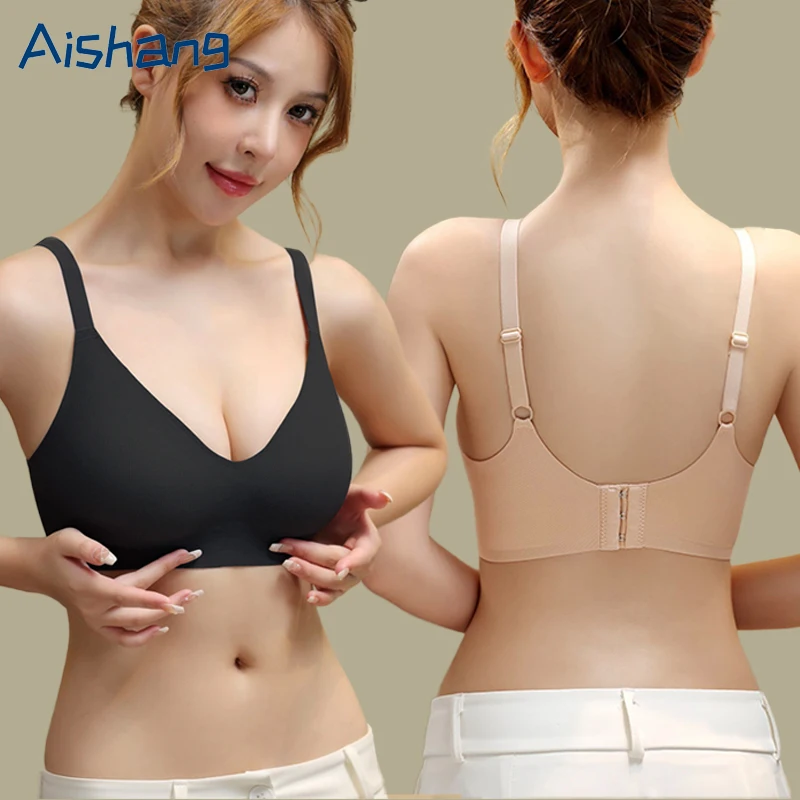 Aishang бесшовные новые стильные мягкие желейные поддерживающие полоски, приятное для кожи женское нижнее белье, регулируемый плечевой ремень, бюстгальтер больших размеров
Aishang бесшовные новые стильные мягкие желейные поддерживающие полоски, приятное для кожи женское нижнее белье, регулируемый плечевой ремень, бюстгальтер больших размеров