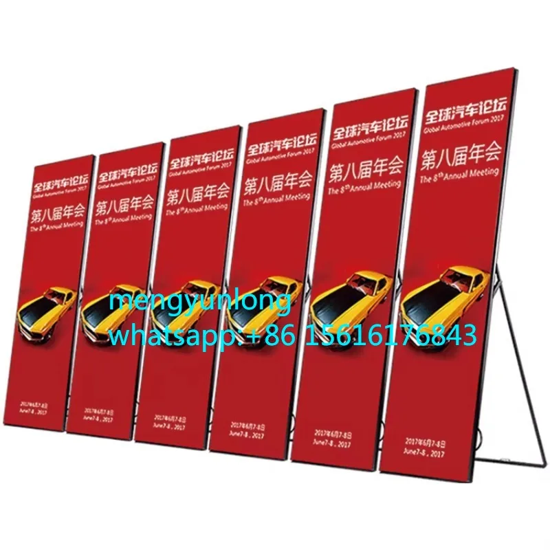 Indoor Hd P2.5 Wifi Controller Led Screen Advertising Mirror Portable Standing Poster Led Display for Shopping Mall
Indoor Hd P2.5 Wifi Controller Led Screen Advertising Mirror Portable Standing Poster Led Display for Shopping Mall