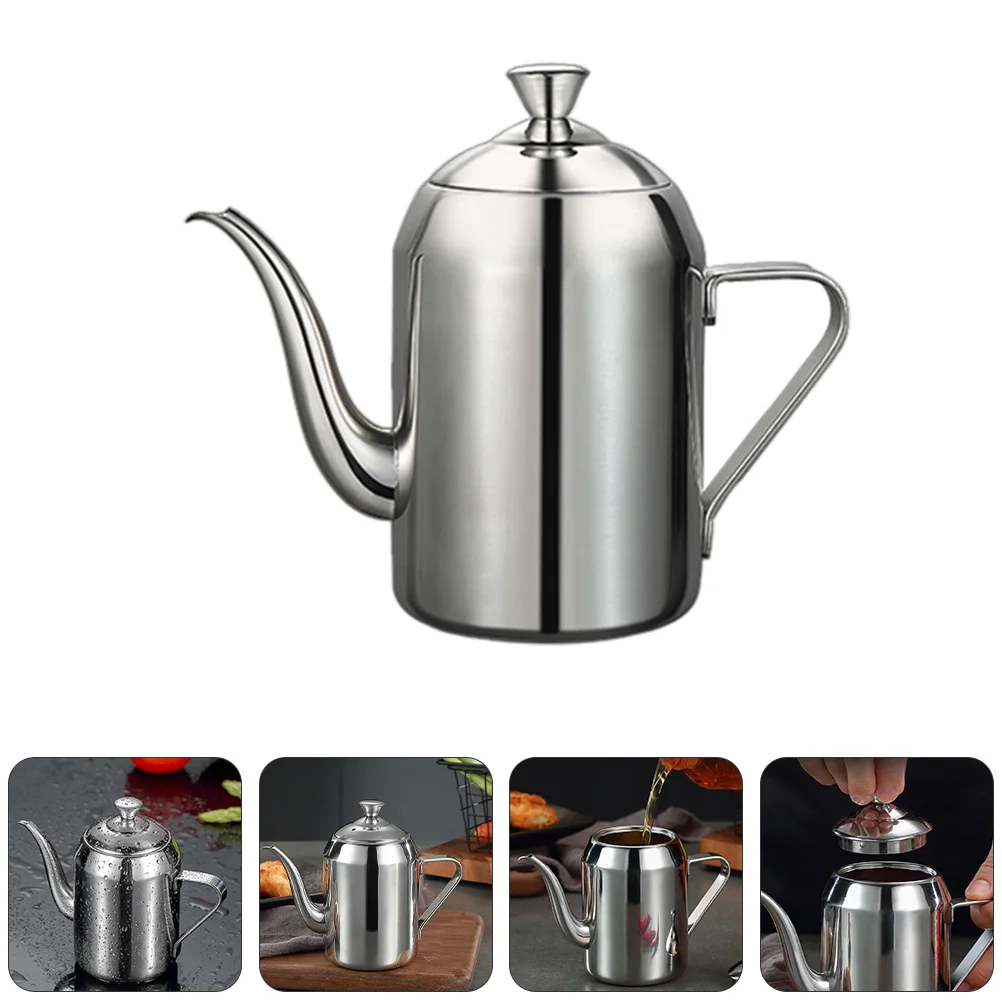 Stainless Steel Pot Dispenser Strainer Can Large Capacity Filter Net Kitchen Storage Bottle Oil Container Helper Store Oil
Stainless Steel Pot Dispenser Strainer Can Large Capacity Filter Net Kitchen Storage Bottle Oil Container Helper Store Oil