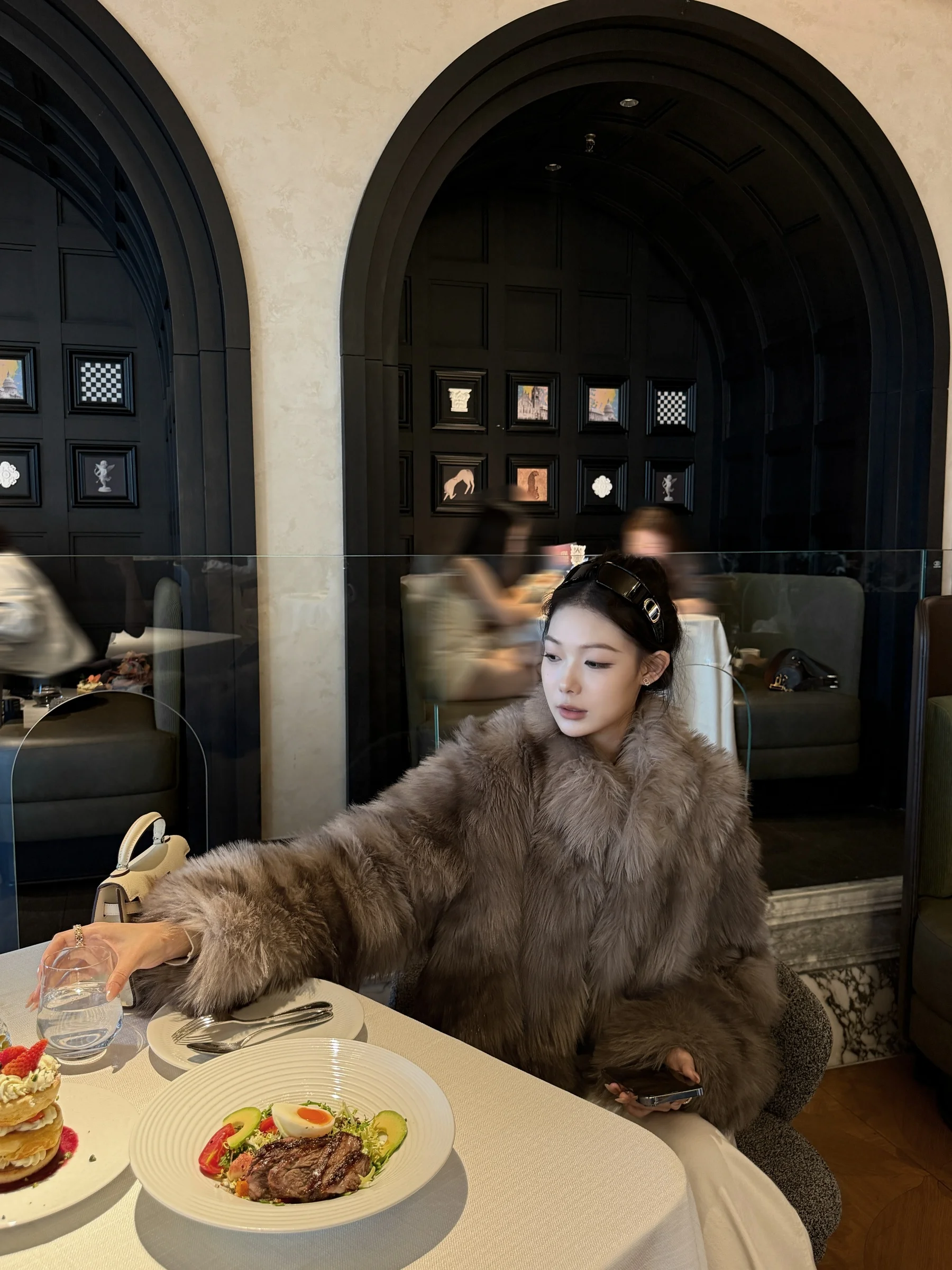 5werkwen Fur Collar Jaet Women's Winter Coat Reatic Fake Fur Environmentally Friendly Long Sve Stand Collar Vest
5werkwen Fur Collar Jaet Women's Winter Coat Reatic Fake Fur Environmentally Friendly Long Sve Stand Collar Vest