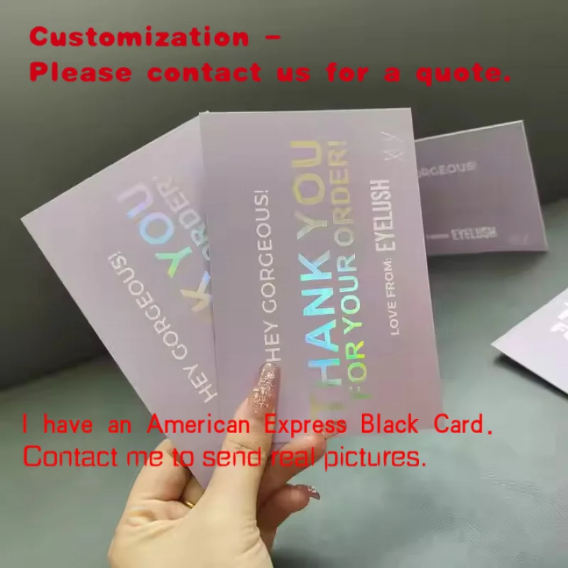 custom.Custom 800GSM CMYK Color Coated Paper Business Thank You Cards High Quality Screen Printing Custom Size
custom.Custom 800GSM CMYK Color Coated Paper Business Thank You Cards High Quality Screen Printing Custom Size