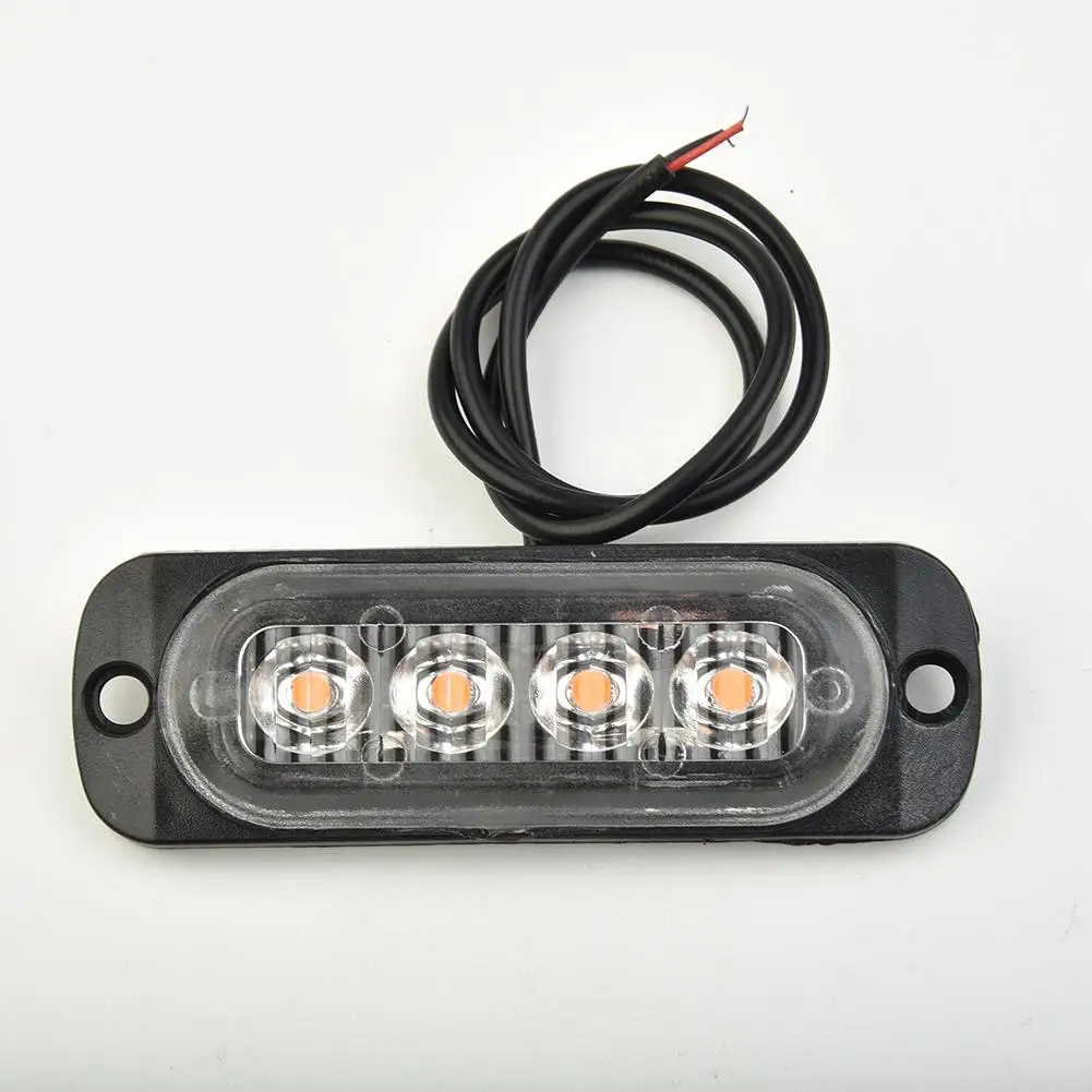 New 12-24V 12W 4LED Yellow Truck Van Bar Off-road Auto Urgent Fog Light Lamp Car Urgent Light Car Lights Accessories
New 12-24V 12W 4LED Yellow Truck Van Bar Off-road Auto Urgent Fog Light Lamp Car Urgent Light Car Lights Accessories