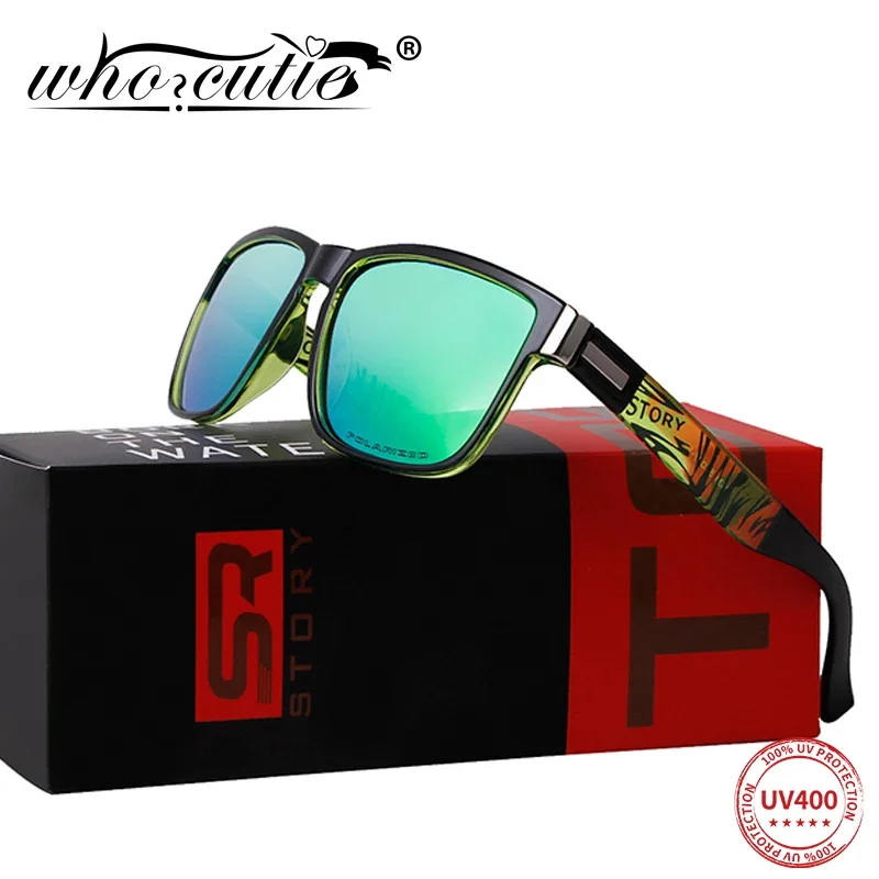 WHO CUTIE TR90 Polarized Sunglasses Men Sport 2025 Brand Design Fashion Square UV400 Mirror Lens Sun Glasses Driving Male S177
WHO CUTIE TR90 Polarized Sunglasses Men Sport 2025 Brand Design Fashion Square UV400 Mirror Lens Sun Glasses Driving Male S177