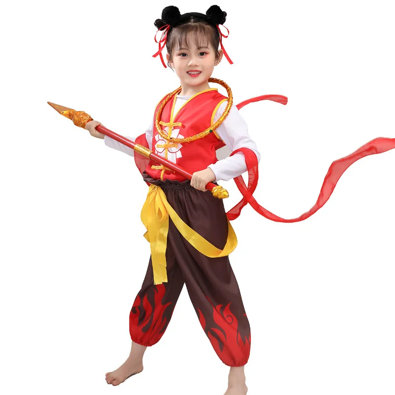 Anime Nezha Birth of The Demon Cosplay Costume Boys Girls Stage Performance Suit Halloween Carnival Party Clothes
Anime Nezha Birth of The Demon Cosplay Costume Boys Girls Stage Performance Suit Halloween Carnival Party Clothes