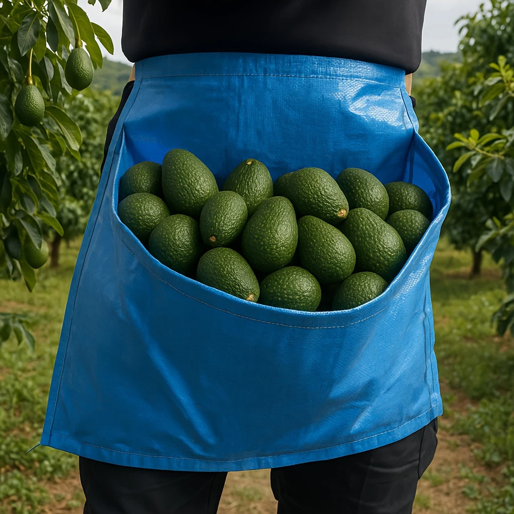 Прочный садовый фартук из полиэтилена с большим карманом, легкий и прочный дизайн, аксессуар для сбора фруктов и овощей
Прочный садовый фартук из полиэтилена с большим карманом, легкий и прочный дизайн, аксессуар для сбора фруктов и овощей