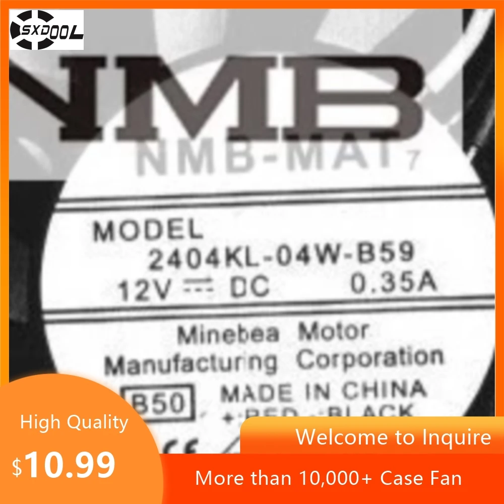 60 мм для NMB 2404KL-04W-B59 6010 60 мм 6 см DC 12 В 0,35 А серверный инвертор охлаждающий вентилятор
60 мм для NMB 2404KL-04W-B59 6010 60 мм 6 см DC 12 В 0,35 А серверный инвертор охлаждающий вентилятор