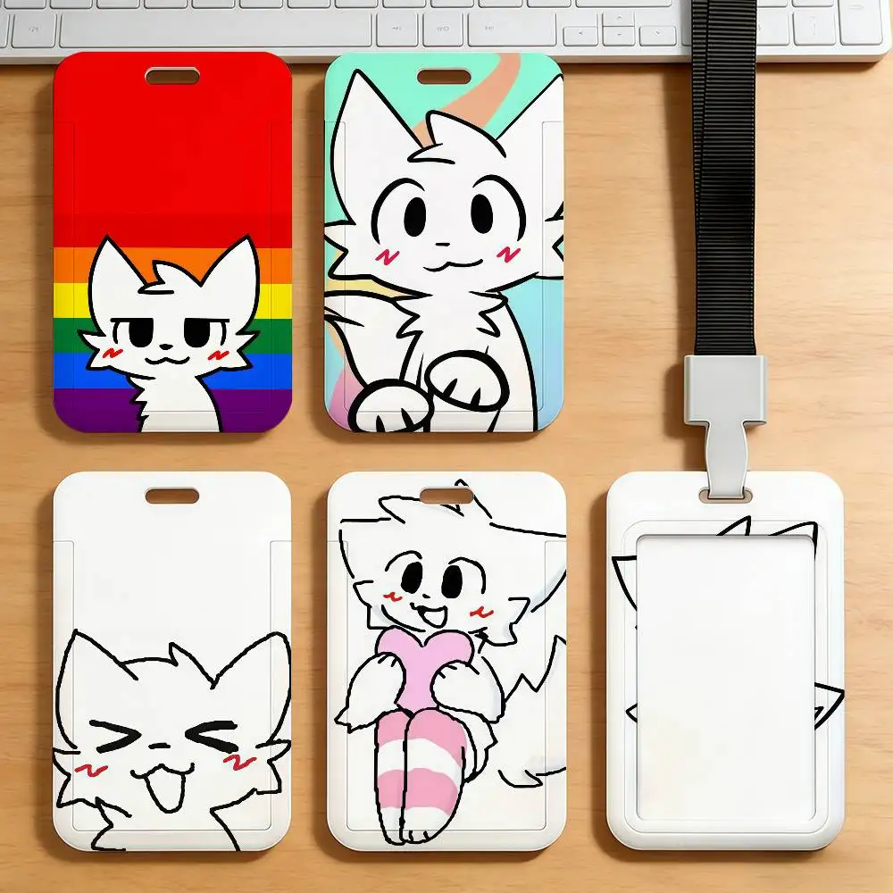 Cartoon Studi01 Boy kisser Cat Card Holder Transportation Work Permit Cards ID Student Meal Cardcase
Cartoon Studi01 Boy kisser Cat Card Holder Transportation Work Permit Cards ID Student Meal Cardcase