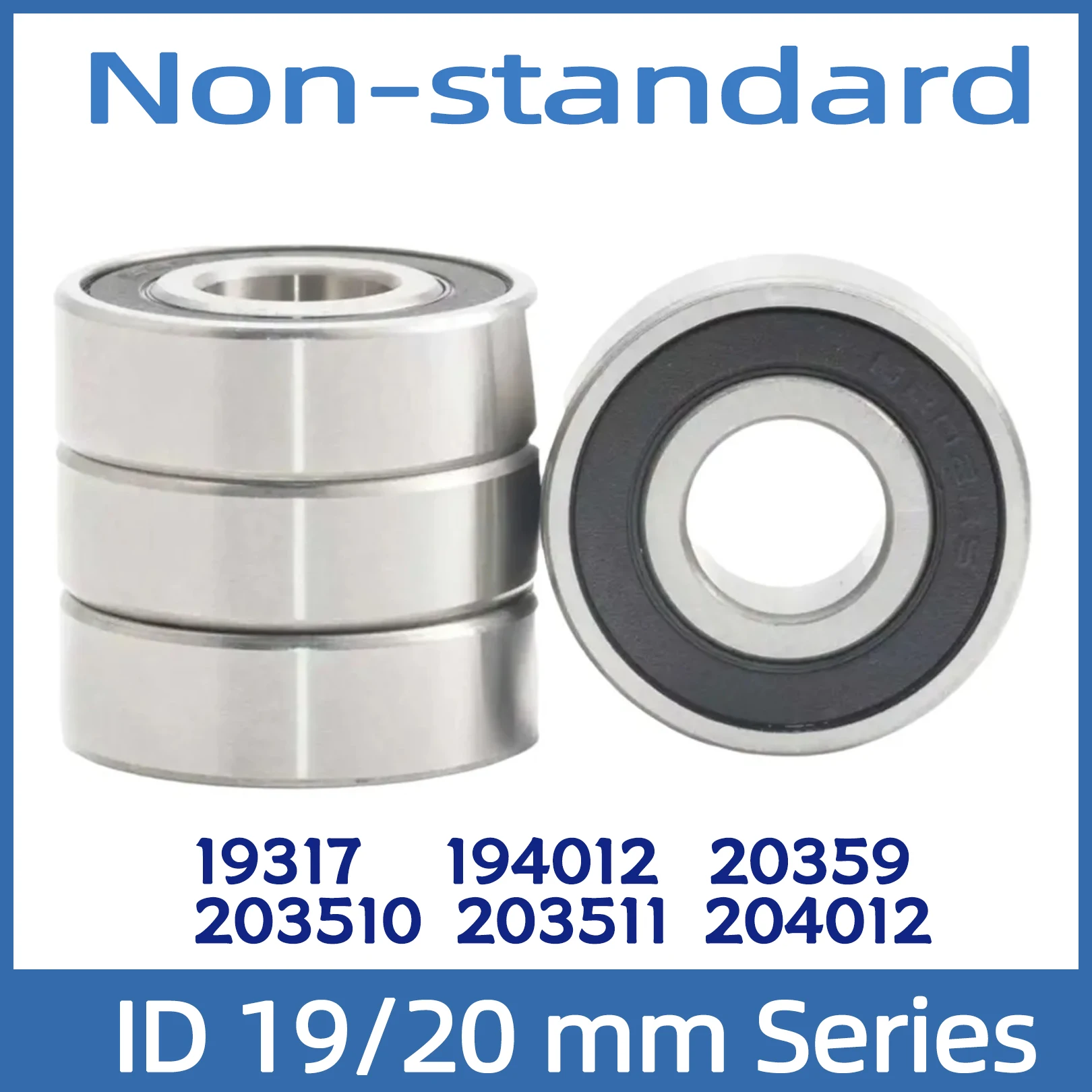 4PCS 19317 194012 203510 203511 20359 204012 Non-standard Ball Bearing 19*31*7 19*40*12 20*35*10 20*35*11 20*35*9 20*40*12 mm RS
4PCS 19317 194012 203510 203511 20359 204012 Non-standard Ball Bearing 19*31*7 19*40*12 20*35*10 20*35*11 20*35*9 20*40*12 mm RS