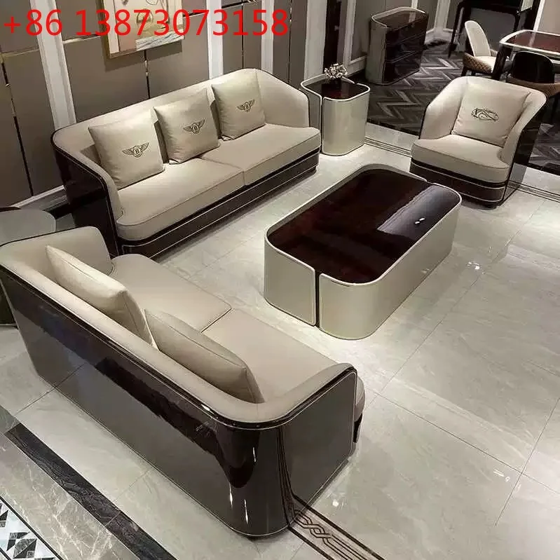 Light luxury sofa high-end imported tree tumor baking paint Italian leather villa living room luxury furniture
Light luxury sofa high-end imported tree tumor baking paint Italian leather villa living room luxury furniture