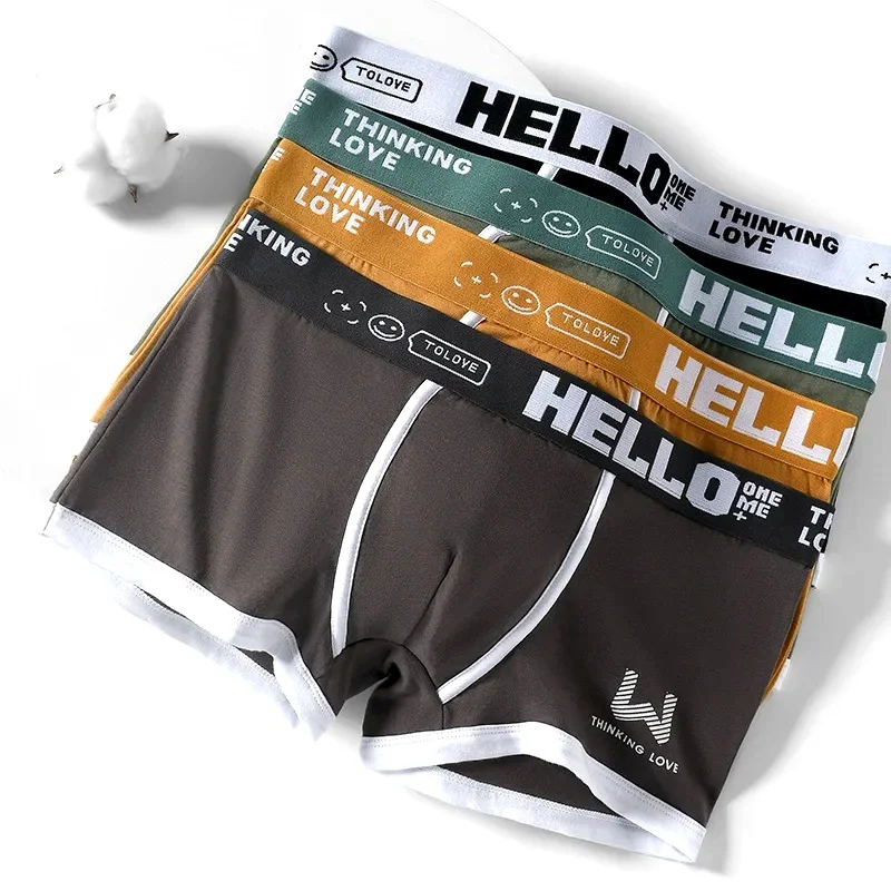 1Pcs Men Cotton Boxer Shorts Panties Underwear3 Colors L XL 2XL 3XL Soft Letter Belt Breathable Soft Fashion Sports
1Pcs Men Cotton Boxer Shorts Panties Underwear3 Colors L XL 2XL 3XL Soft Letter Belt Breathable Soft Fashion Sports
