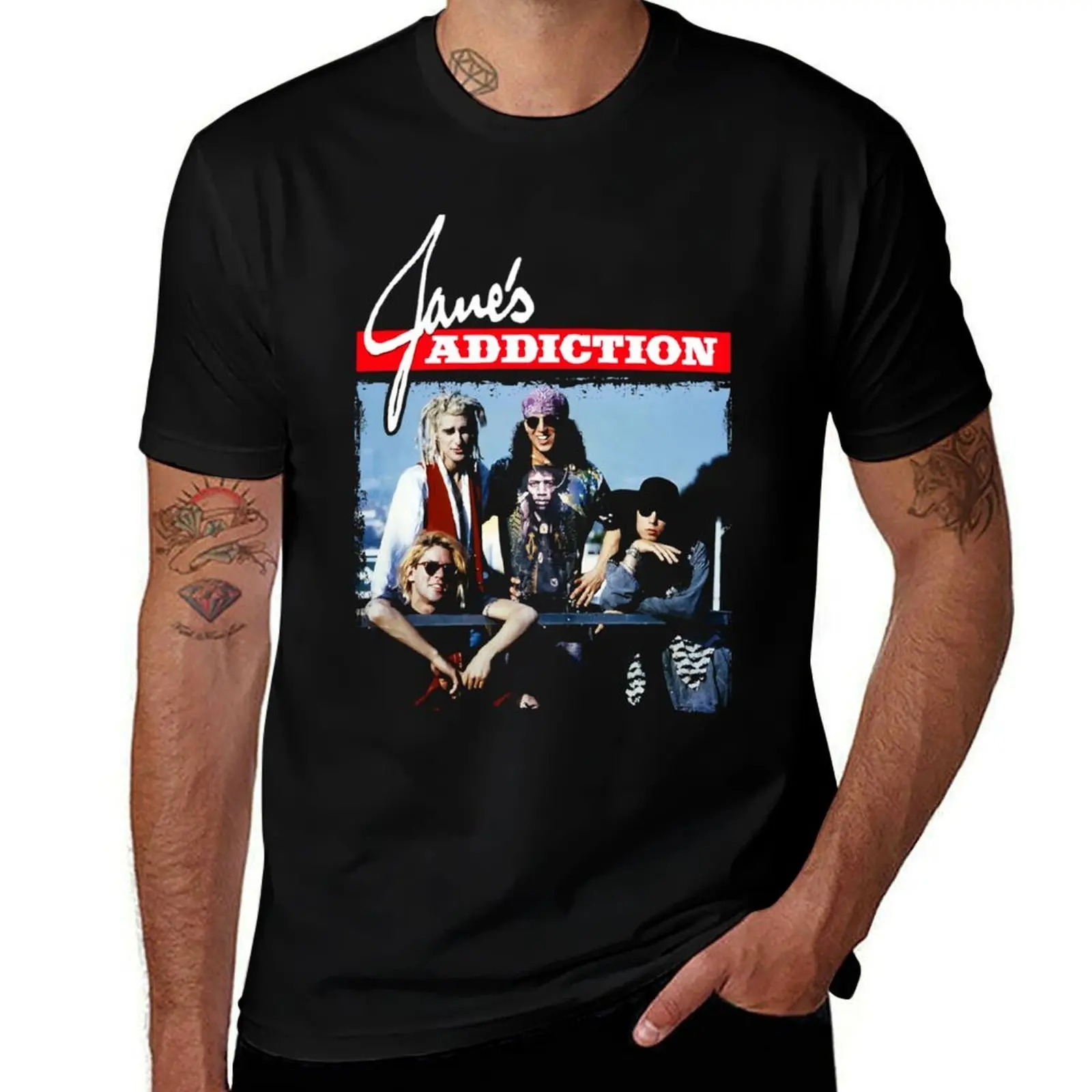 Jane's Addiction T-Shirt Luxury man man t shirt summer clothes mens graphic t-shirts
Jane's Addiction T-Shirt Luxury man man t shirt summer clothes mens graphic t-shirts