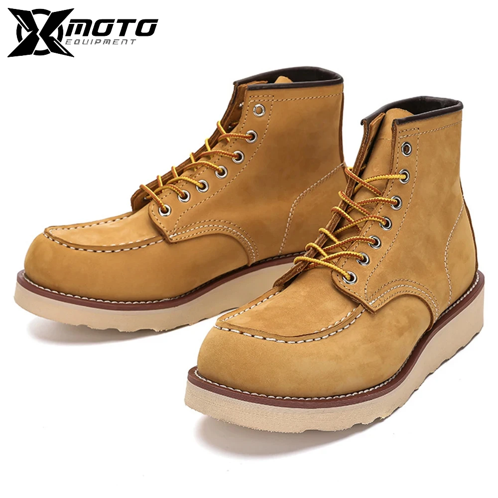 Cowhide Quality Casual Boots Racing Motorcycle Ankle Boots EU 39-44 Super Genuine Leather Vintage Shoelace Ankle High Work Boots
Cowhide Quality Casual Boots Racing Motorcycle Ankle Boots EU 39-44 Super Genuine Leather Vintage Shoelace Ankle High Work Boots