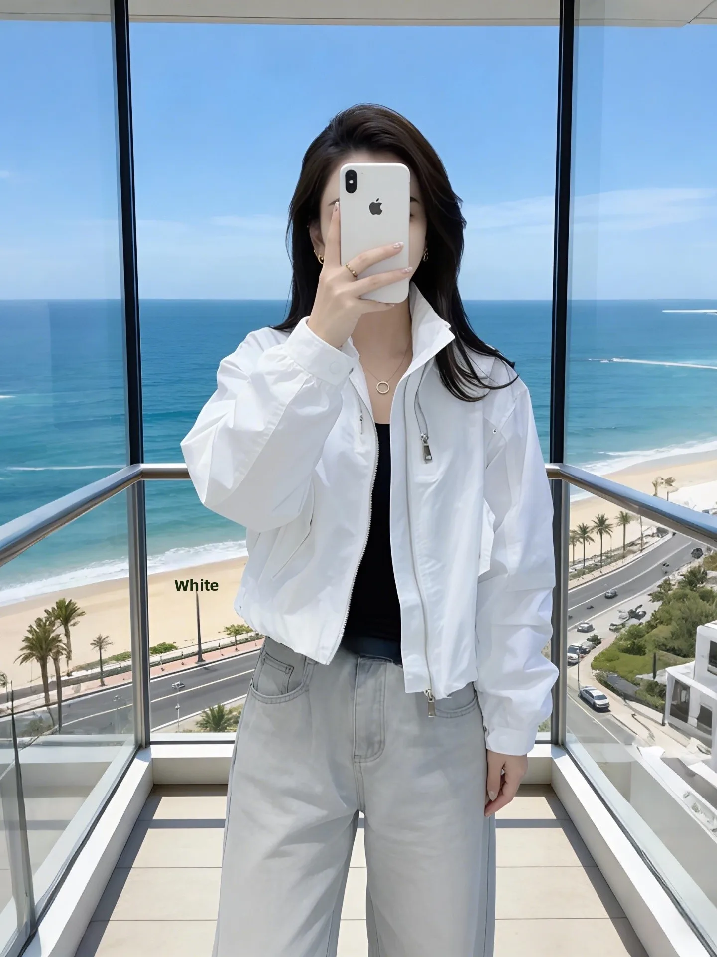 Elegant Short Coat Jacket for Women Spring Autumn Casual Versatile Stylish Commute Style Pure Color Breathable Zipper Design
Elegant Short Coat Jacket for Women Spring Autumn Casual Versatile Stylish Commute Style Pure Color Breathable Zipper Design