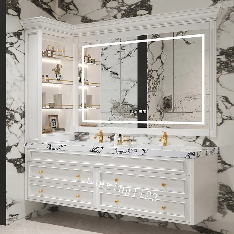 Luxury Vanity Bathroom Cabinet Makeup Toilet Dressers Modern Decorations Cupboard Closet Skincare Archivadores Salon Furniture
Luxury Vanity Bathroom Cabinet Makeup Toilet Dressers Modern Decorations Cupboard Closet Skincare Archivadores Salon Furniture