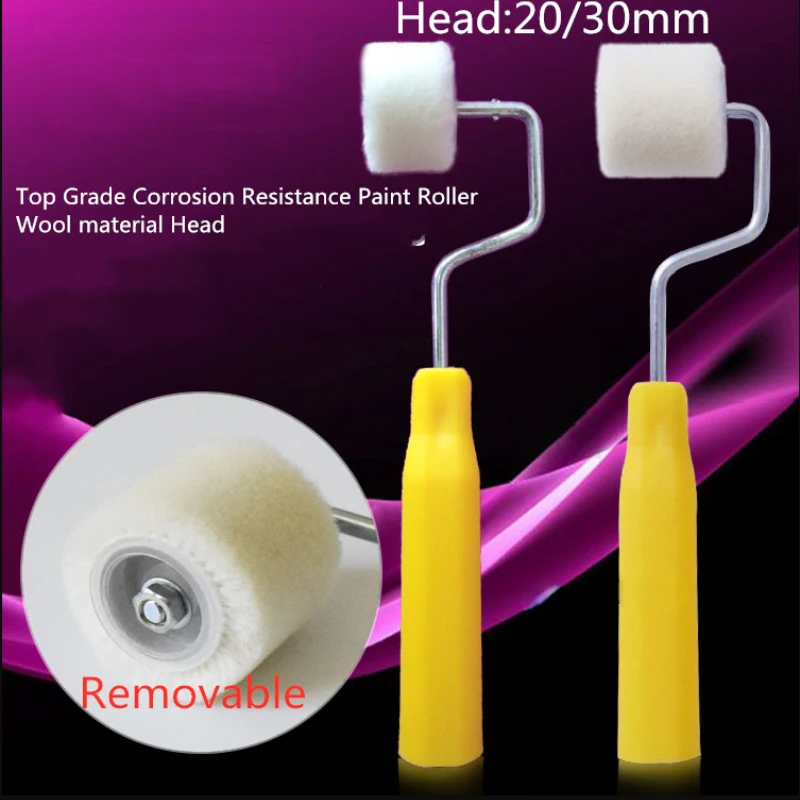 2PCS/set 20/30mm Top Grade Mini White Fine Wool Paint Roller Sleeves Painting Decorating Rollers Art Sets Painting Supplies
2PCS/set 20/30mm Top Grade Mini White Fine Wool Paint Roller Sleeves Painting Decorating Rollers Art Sets Painting Supplies