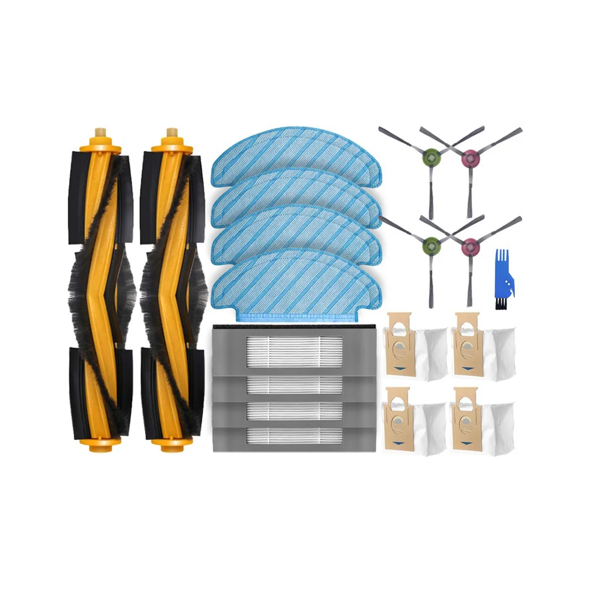 Accessories Kit Replacement for Deebot OZMO 920/950 / T5 / T8 /T8 / N7 N8 Pro T9 / T9MAX / T9 Power Model
Accessories Kit Replacement for Deebot OZMO 920/950 / T5 / T8 /T8 / N7 N8 Pro T9 / T9MAX / T9 Power Model