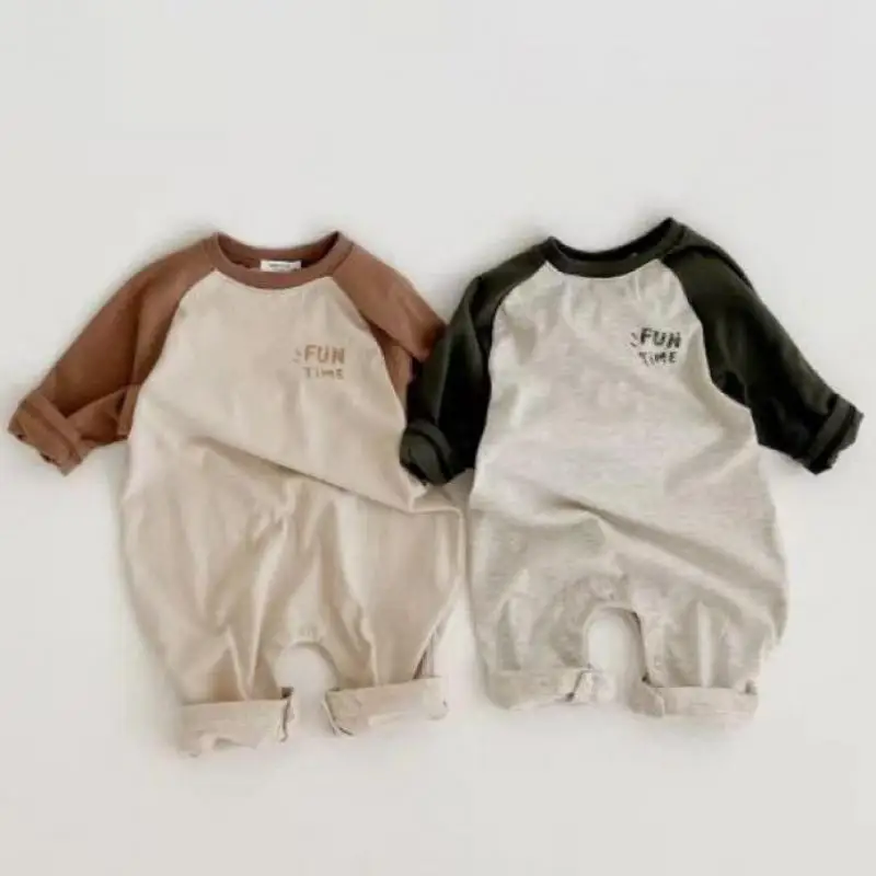 2025 Spring New Baby Long Sleeve Romper Letter Print Infant Boy Girl Simple Versatile Jumpsuit Cotton Newborn Toddler Clothes
2025 Spring New Baby Long Sleeve Romper Letter Print Infant Boy Girl Simple Versatile Jumpsuit Cotton Newborn Toddler Clothes