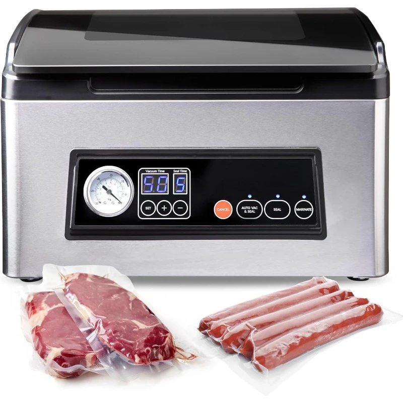 Ultra Series USV32: Premium Chamber Vacuum Sealer Machine High-Performance Vacuum Chamber Sealer for Professional and
Ultra Series USV32: Premium Chamber Vacuum Sealer Machine High-Performance Vacuum Chamber Sealer for Professional and