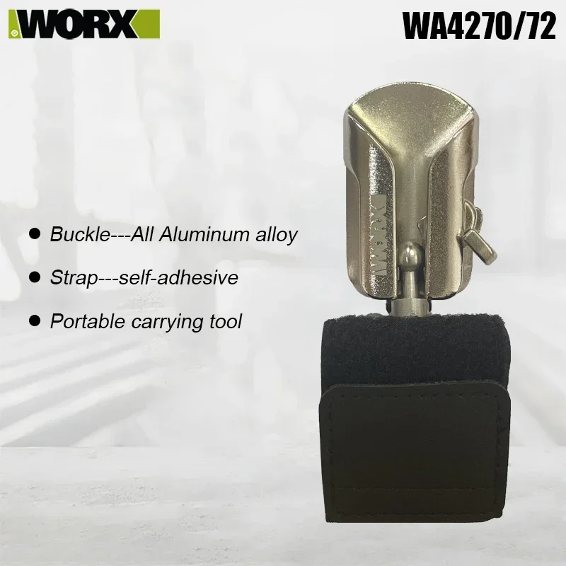 Worx Электрический быстрый крючок WA4272, ремень и пряжка WA4270, комбинированный портативный ремень для хранения, крючок для электроинструмента
Worx Электрический быстрый крючок WA4272, ремень и пряжка WA4270, комбинированный портативный ремень для хранения, крючок для электроинструмента