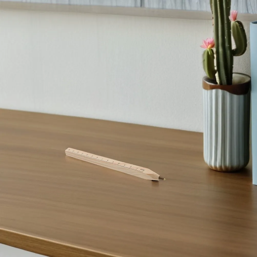 8Pcs Ballpoint Pen with Ruler Feature Solid Wood Build Comfortable Grip Ideal for Signing Documents Daily Writing Office School
8Pcs Ballpoint Pen with Ruler Feature Solid Wood Build Comfortable Grip Ideal for Signing Documents Daily Writing Office School