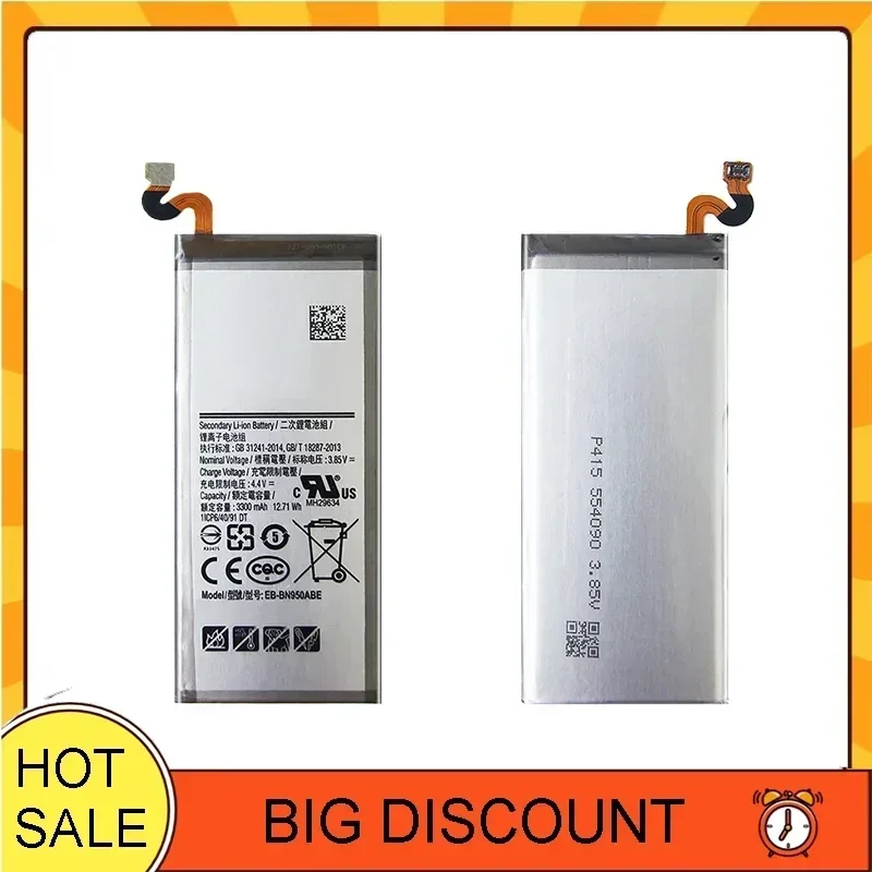 EB-BN950ABE для Samsung Galaxy Note 8 Note8 N950 SM-N950F N950FD N950U/U1 N950W N950N N9500 3300 мАч аккумулятор мобильного телефона 
EB-BN950ABE для Samsung Galaxy Note 8 Note8 N950 SM-N950F N950FD N950U/U1 N950W N950N N9500 3300 мАч аккумулятор мобильного телефона