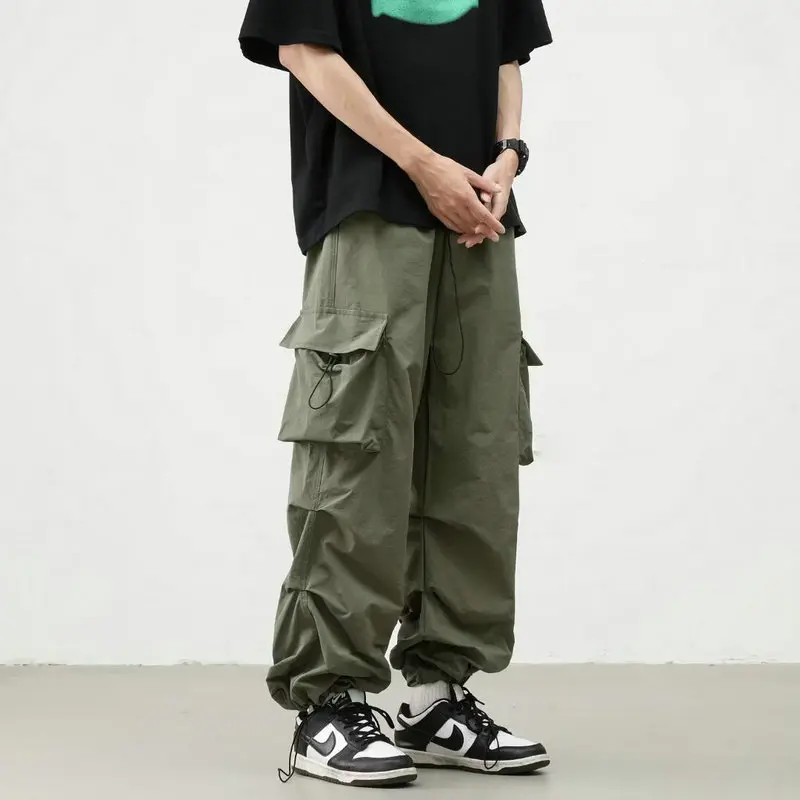 Men Joggers Cargo Pants Multi-pocket Elastic Waist Harem Pants Men Casual Hip Hop Streetwear Sweatpants Pencil Pants Women
Men Joggers Cargo Pants Multi-pocket Elastic Waist Harem Pants Men Casual Hip Hop Streetwear Sweatpants Pencil Pants Women